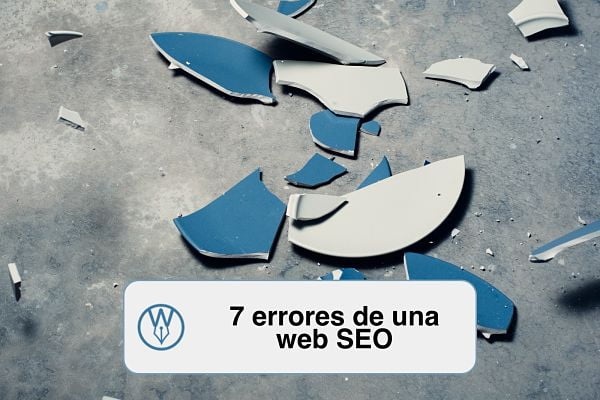 7 errores en una web SEO