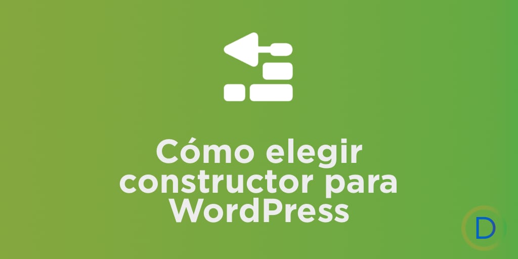 Como elegir constructor de paginas para WordPress