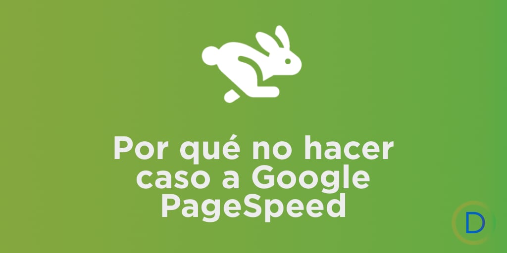 Google PageSpeed no es fiable
